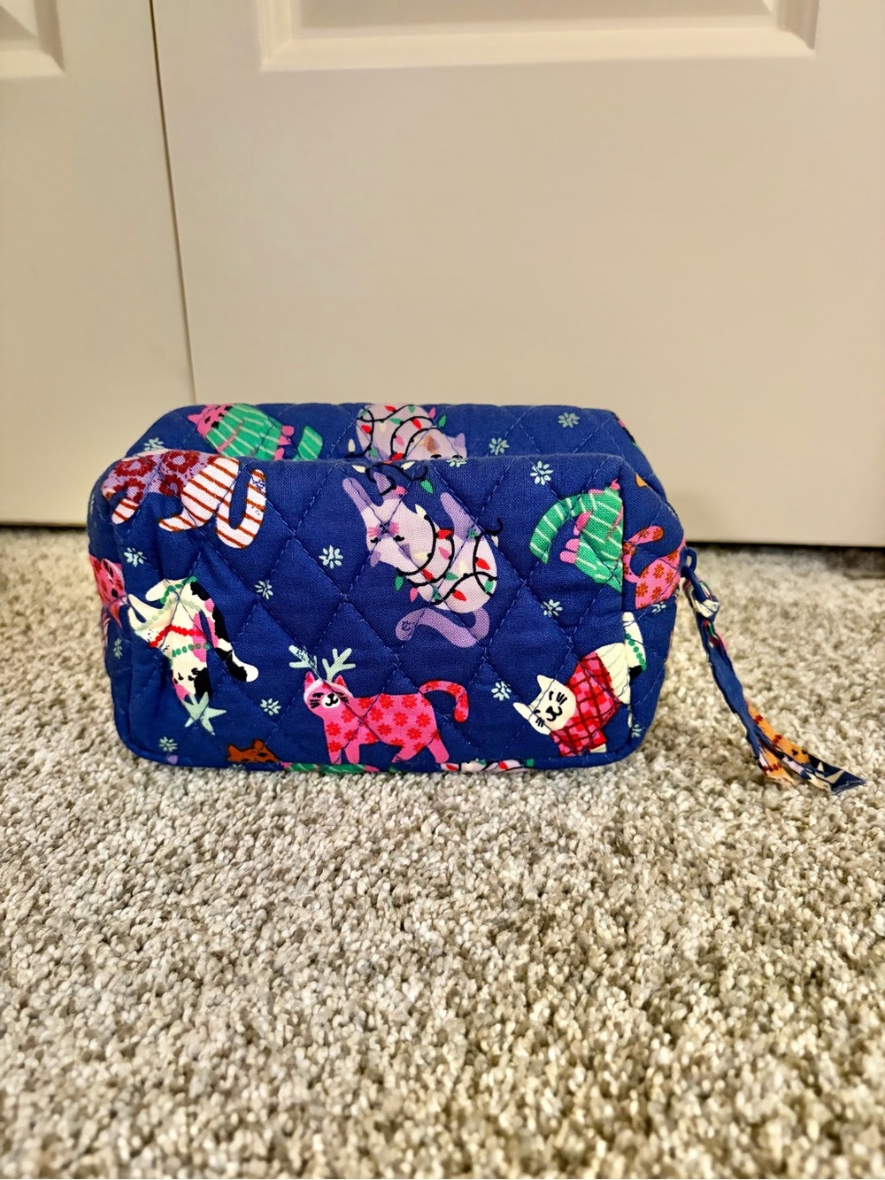 Vera Bradley Trio of Quilted/Featherweight Cosmetic Pouches - Picture 2 of 11